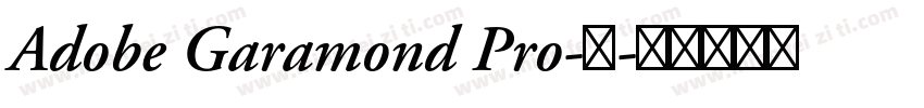 Adobe Garamond Pro-常字体转换